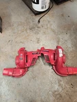 Used Mtd / Troy-bilt Leaf Blower Set Of Engine Cover Shrouds 753-04452. Fixed Price $29.99.