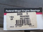 Federal Mogul Main Bearing Set 5028M Nos (6D1). Fixed Price $15.00.