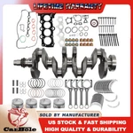 Crankshaft 231102B100+MAIN Bearing+piston Connecting Rod Kit For Hyundai Accents. Fixed Price $329.95.