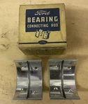 New Nos 1940 Ford V8 60 Hp Rod Bearing Set 92A-6211-C .010 Us Oem. Fixed Price $75.00.