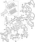 Genuine Audi Engine Crankshaft Main Bearing 079-105-591-BE-ROT. Fixed Price $84.61.