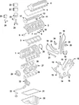 Genuine Ford Engine Crankshaft Main Bearing 1L2Z6D309BA. Fixed Price $21.05.