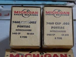 Pontiac 389 V8 1964-1966 Rod Bearing Set Of 7460CAP+002 Oversize Gto, Tempest. Fixed Price $48.00.