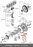 Genuine Oe Plate Crankshaft Thrust 1052A193 For Mitsubishi 1052-A193. Fixed Price $13.57.