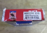 Dnj MB3114 010 Main Bearing Set. For 1985-11 Pontiac 2.8L-3.9L (BR1-2). Fixed Price $19.95.