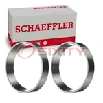 2 Pc Schaeffler Front Inner Wheel Bearing Races For 1977-1978 Gmc K35. Fixed Price $40.09.