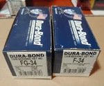 Dura-bond Ford 2.3L & 2.0L Cam Auxiliary Shaft Bearing Sets FG-34 And F-34. Fixed Price $38.00.