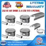 Engine Piston Main&rod Bearing For Toyota Corolla RAV4 Scion Tc Xb 2.4L. Fixed Price $159.95.