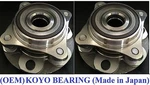 Front Wheel Hub & Koyo Bearing Assembly For Toyota 4RUNNER (4WD) 2003-2022 Pair. Fixed Price $287.95.