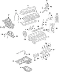 Genuine Ford Engine Crankshaft Main Bearing LC3Z-6D309-A. Fixed Price $51.91.