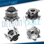 Fwd Front & Rear Wheel Bearing Hubs For 2014 2015 2016-2019 Nissan Rogue Sport. Fixed Price $204.34.