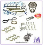 Mercruiser 140 Omc Gm 3.0 Marine Engine Rebuild Kit Bearings+timing+oil Pump 2PC. Fixed Price $303.37.