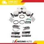 Pistons Main Rod Bearings Fit 02-10 Dodge Dakota Durango Ram Jeep 3.7 Sohc Vin. Fixed Price $199.95.