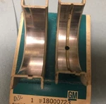 Gm 18000723..CRANKSHAFT Main Bearing .002 UNDER..V6 64-67,75-77. Fixed Price $20.00.