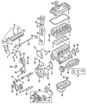 Genuine Mitsubishi Engine Connecting Rod Bearing 1115A413. Fixed Price $47.27.