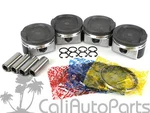 Fits: 00-08 Toyota Celica Matrix 1.8L 1ZZFE Pistons With Rings Kit (molly Coat). Fixed Price $169.95.