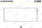 Glyco 71-3431/4 Std Connecting Rod Bearing For Porsche. Fixed Price $90.04.