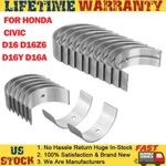 Rod & Main Bearings Set For 1988-2000 Honda Civic 1.6L Sohc D16Z6 D16Y D16A. Fixed Price $29.99.