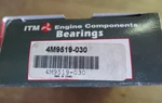 Itm 4M9519-030 Bearings. For 1991-99 Mistubishi V6 (BR1-1). Fixed Price $11.31.