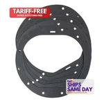 Moroso 93186, Set Of Compressed Fiber Rear End Cover Gaskets 5PK Gm Fits 12-BO. Fixed Price $94.53.