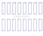 King Engine CR8049SV Connecting Rod Set For Bmw N62, N63, S63,. Fixed Price $332.20.