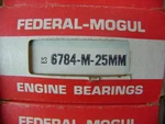 Federal Mogul 6784M .25MM Main Bearing Set 1972-1980 Honda Civic Cvcc 1.2L 1.5L. Fixed Price $43.95.