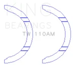 King Engine Bearings 110AM Crankshaft Thrust Washer. Fixed Price $13.99.