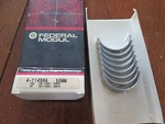 Engine Connecting Rod Bearing Set Federal Mogul 4-1145RA .50MM Nos (7C1-1). Fixed Price $29.00.