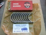 Ford Pinto Capri 1.3CC 2.0CC Main Bearing Set +.060" Oversize King MB-545-AM. Fixed Price $33.50.