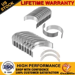 Main Rod Bearing Set W/ Thrust Washer For Hyundai Santa Fe Azera Kia 3.3L 3.8L. Fixed Price $45.95.