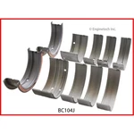 Enginetech Crankshaft Main Bearing Set BC104J010; .010". Fixed Price $225.18.