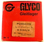 Porsche 356 Super 90 1960-63 Main Bearing Set 0.25 German Part # 61610013050 Nos. Fixed Price $745.65.