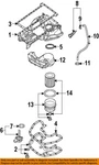 Bmw Oem 03-10 550I Engine Parts-element 11427542021. Fixed Price $17.40.