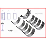 Enginetech Crankshaft Main Bearing Set BC116J.25; .25MM. Fixed Price $65.73.