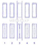 King Engine MB5650XP 010 Crankshaft Main Set. Fixed Price $94.99.