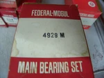 Federal Mogul 4929M Main Bearing Set 1965-1982 Chevrolet 366 396 427 454 V8 Nors. Fixed Price $65.95.
