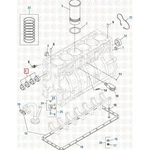 451487 Engine Camshaft Bearing Set 2004 2015 International DT570/DT466 For Pai. Fixed Price $163.64.