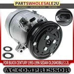 Ac Compressor With Clutch For Buick Century Oldsmobile Cutlass Ciera 93-96 2.2L. Fixed Price $188.99.