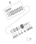 Genuine Mopar Needle Bearing 52108152AA. Fixed Price $29.50.