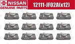 Nissan Oem Engine Connecting Rod Bearing 12111-JF02A( 12) For Gt-r R35 11-22. Fixed Price $55.00.