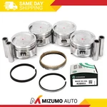 Pistons W/ Rings Fit 86-95 Suzuki Samurai Swift Sidekick 1.3L G13AB. Fixed Price $79.95.
