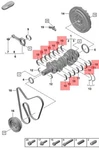 Genuine Porsche 718 Boxster Cayman GT4 Crankshaft Bearing 0PB105591K. Fixed Price $49.31.