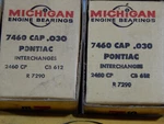 Pontiac 389 V8 1964-1966 Rod Bearing Set Of 7460CAP+030 Oversize Gto, Tempest. Fixed Price $48.00.