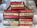 Nos Federal Mogul 1939-40 Oldsmobile 8 Cylinder Engine Main Bearing Set Standard. Fixed Price $49.95.