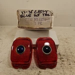 Nos Glass 1937-38 Chevy Car Pick Up Truck Led W/ Blue Dot Tail Light Set. Fixed Price $149.80.