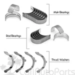 05-14 Toyota Tacoma 2.7L Dohc 16V 2TRFE Brand New Main + Rod Engine Bearings. Fixed Price $59.95.