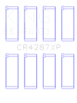 King Bearings CR4287XP Connecting Rod Bering Set For Honda B18C1 B18C5 16V. Fixed Price $37.35.