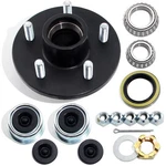 Grepspud On 4.5 Trailer Hub Kit 3500 Lb Axle W Bearings Seals Caps Set. Fixed Price $77.99.