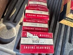 Nos Federal Mogul Michigan 1941-54 Pontiac 6 Engine Main Bearings .002 .010 .030. Fixed Price $79.95.