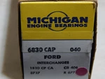 +040 Oversize Rod Bearings Ford 134,144, 172,215,223,242 Ci & 6CYL Trk,ag. Fixed Price $36.00.